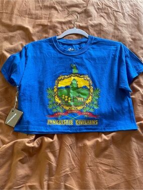 Lynguistic Crop Top